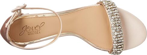 Jewel Badgley Mischka James Ankle Strap Block Heel in Saudi Arabia