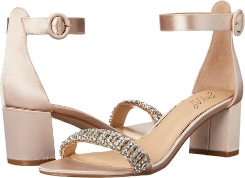 Jewel Badgley Mischka James Ankle Strap Block Heel in Saudi Arabia