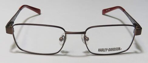 Harley Davidson Eyewear HD0124T Eyeglass Frames - Matte Dark Brown Frame, 48 mm Lens HD0124T48049 in Saudi Arabia