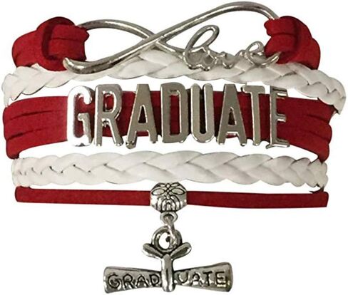 Infinity Collection Graduation Jewelry, Class of 2023 Graduate Bracelet- Perfect Graduation Gift- (10 Colors) in Saudi Arabia