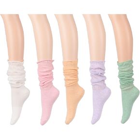 Women's Spring Summer Lightweight Slouch Socks in Kuwait
