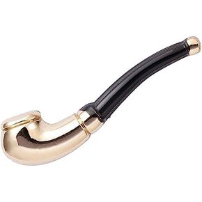 دبوس قبعة بتصميم انبوب ذهبي واسود، دبوس طية صدر السترة، اكسسوارات شارة كاب للرجال، قياسي، مينا بدون احجار كريمة in Kuwait