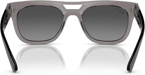 نظارة شمسية راي بان للجنسين إطار أسود، عدسات خضراء داكنة، 54 ملم in Kuwait