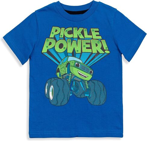 Blaze and the Monster Machines Pickle Crusher Blaze Stripes Zeg Stripes 3 Pack T-Shirts Toddler to Little Kid in Kuwait