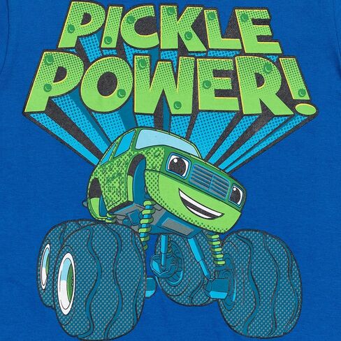 Blaze and the Monster Machines Pickle Crusher Blaze Stripes Zeg Stripes 3 Pack T-Shirts Toddler to Little Kid in Kuwait