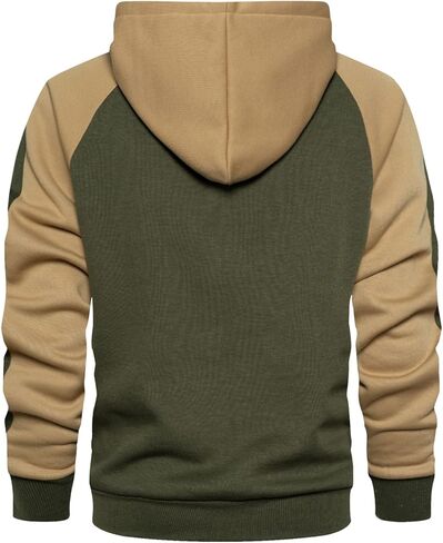 سويت شيرت DUOFIER للرجال بأكمام طويلة وقلنسوة للجري في صالة الألعاب الرياضية وخفيف الوزن وذو جيوب in Kuwait