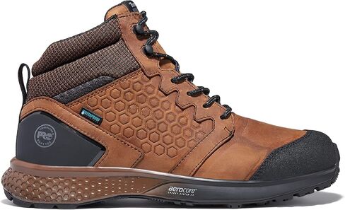 Timberland PRO Men's Reaxion Mid Soft Toe Waterproof Industrial Hiker Work Boot in Saudi Arabia