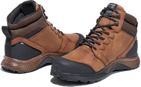 Timberland PRO Men's Reaxion Mid Soft Toe Waterproof Industrial Hiker Work Boot in Saudi Arabia