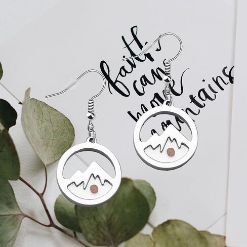 Octjewty Mountain Mustard Seed Jewelry Faith Move Mountains Necklace Bracelet Gift for Christian in Saudi Arabia