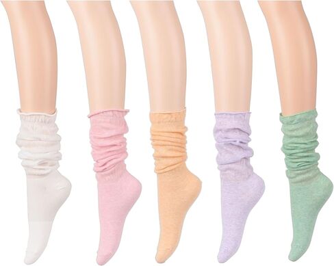 Women's Spring Summer Lightweight Slouch Socks in Kuwait