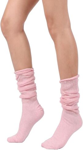 Women's Spring Summer Lightweight Slouch Socks in Kuwait