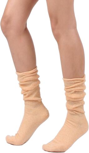 Women's Spring Summer Lightweight Slouch Socks in Kuwait