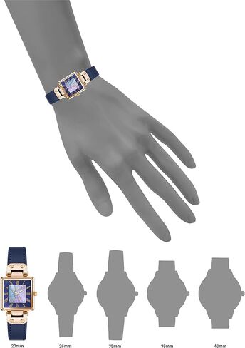 Anne Klein Consider It Women's Apple Peel Leather Strap Watch, AK/3896 in Saudi Arabia