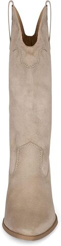 STYLISH S ONYX ~ Womens Western Mid Calf Boots Pointed Toe Stacked Heel Cowboy Boots in Saudi Arabia