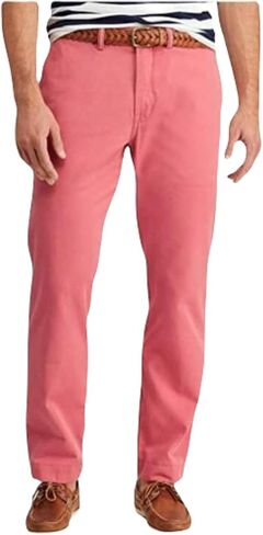 Polo Ralph Lauren Mens Stretch Straight Fit Chino Pants (Desert Rose, 33W x 32L) in Saudi Arabia