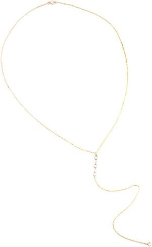 WZNBBOY مثير طويل شرابة خلفية قلادة كريستال بيكيني سلسلة الظهر قلادة الذهب حجر الراين قلادة عارية الذراعين الجسم سلسلة Y عارية الذراعين قلادة الصيف شاطئ الجسم قلادة مجوهرات للنساء in Kuwait