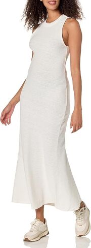 Monrow Women's Hd0590-linen Knit Tank Dress in Saudi Arabia