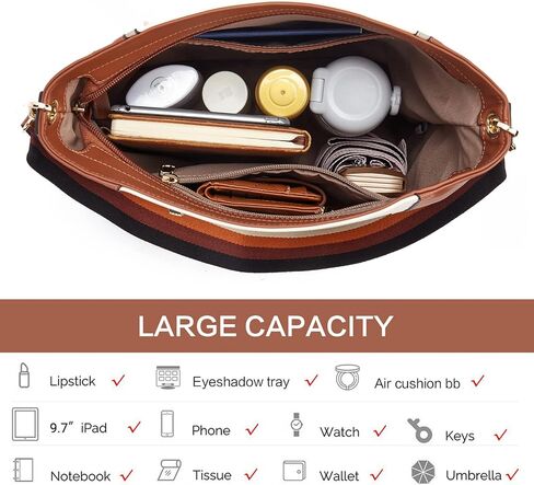 Telena Crossbody Bags for Women Vegan Leather Cross Body Purse Shoulder Bag Hobo Bucket Bag in Saudi Arabia