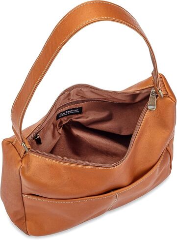 Le Donne Leather Addison Hobo - حقيبة كتف جلدية كولومبية فاخرة محببة بالكامل - 11 بوصة × 8.5 بوصة × 3 بوصة in Kuwait
