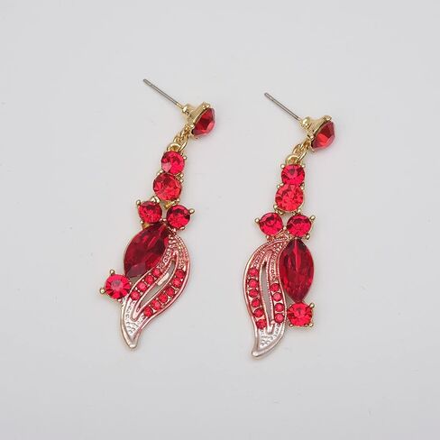 chaoyite Leaf Shape Bridal Costume Jewelry for Bride Wedding Necklace Earrings Bracelet Ring Sets Prom Dress Accessories in Saudi Arabia