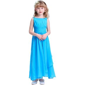 Happy Rose 7-16 Chiffon Girls Junior Bridesmaid Dress in Kuwait
