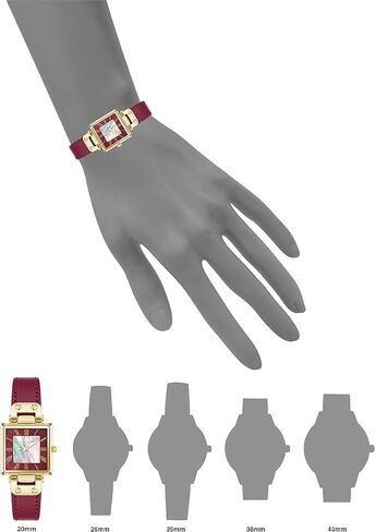 Anne Klein Consider It Women's Apple Peel Leather Strap Watch, AK/3896 in Saudi Arabia