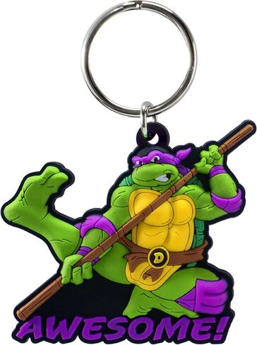 Nickelodeon Donatello Soft Touch PVC Key Ring in Saudi Arabia