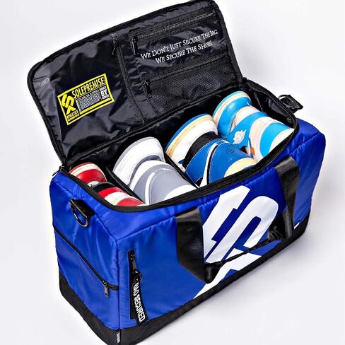 Sneaker Duffle Bag for Travel, Sports, and Equipment | Premium Durable Sneaker Travel Bag | Shoe Carry-On Duffle bag (Black) in Saudi Arabia