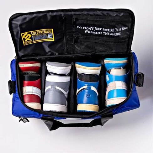 Sneaker Duffle Bag for Travel, Sports, and Equipment | Premium Durable Sneaker Travel Bag | Shoe Carry-On Duffle bag (Black) in Saudi Arabia