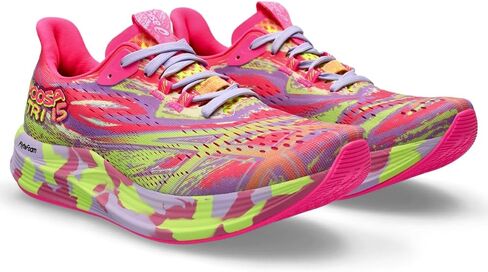 ASICS Women's Noosa TRI 15 Running Shoes, 12, HOT Pink/Safety Yellow in Saudi Arabia