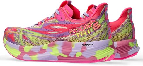 ASICS Women's Noosa TRI 15 Running Shoes, 12, HOT Pink/Safety Yellow in Saudi Arabia
