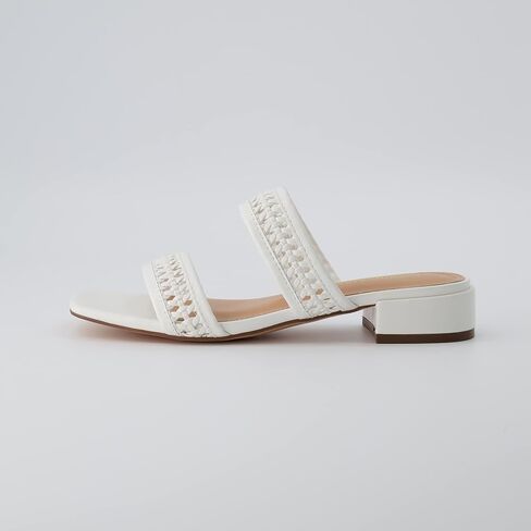 CUSHIONAIRE Women's Norma low block heel sandal +Memory Foam and Wide Widths Available in Saudi Arabia