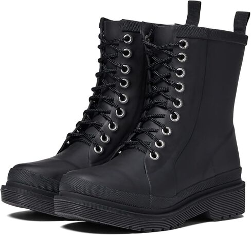 شوكا دمشق بوت متوسط ​​الطول برباط أسود 8 M in Kuwait