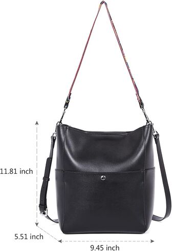 Telena Crossbody Bags for Women Vegan Leather Cross Body Purse Shoulder Bag Hobo Bucket Bag in Saudi Arabia