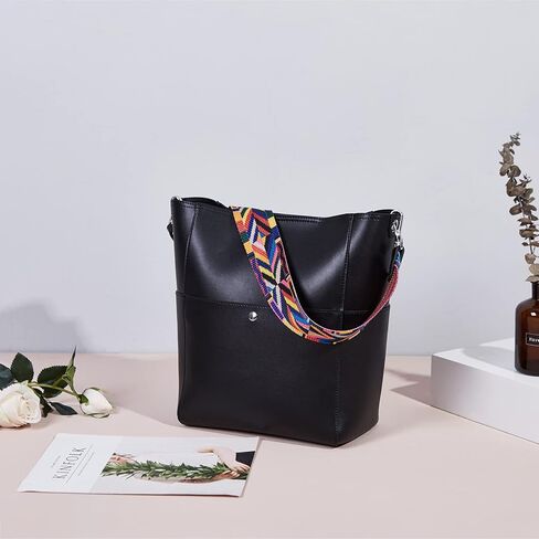 Telena Crossbody Bags for Women Vegan Leather Cross Body Purse Shoulder Bag Hobo Bucket Bag in Saudi Arabia