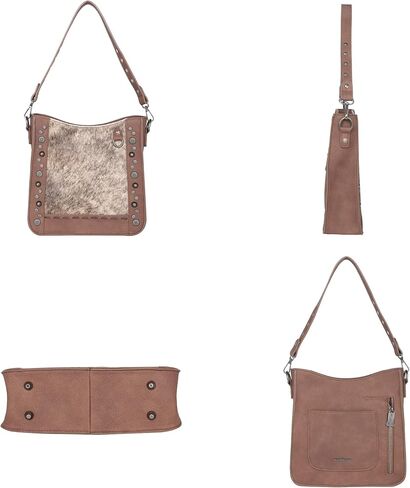 Trinity Ranch Western Tote Bag for Women Genuine Hair-On Cowhide Collection Handbag Conceal Carry Purse in Saudi Arabia