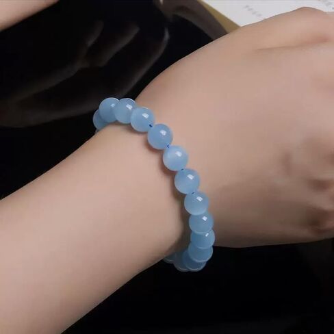 TIANCIWU Natural Gemstone 6mm Round Bead Stretch Bracelet, Gemstone Beaded Bracelet For Women, Men And Teenagers in Saudi Arabia