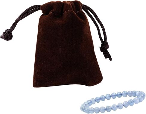 TIANCIWU Natural Gemstone 6mm Round Bead Stretch Bracelet, Gemstone Beaded Bracelet For Women, Men And Teenagers in Saudi Arabia