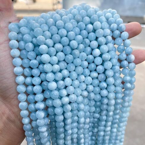 TIANCIWU Natural Gemstone 6mm Round Bead Stretch Bracelet, Gemstone Beaded Bracelet For Women, Men And Teenagers in Saudi Arabia