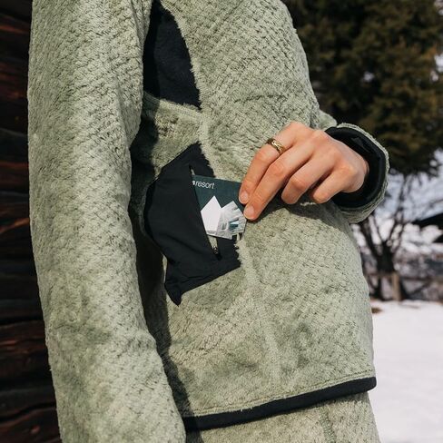 Burton AK Baker Hi-Loft 1/4-Zip Fleece Jacket - Women's Hedge Green, M in Kuwait