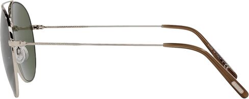 اوليفر بيبولز اطار نظارة ايرديل OV1286S - 50354E بلون ذهبي ناعم وعدسات خضراء نابضة بالحياة، ذهبي، 58 ملم, ذهبي in Kuwait