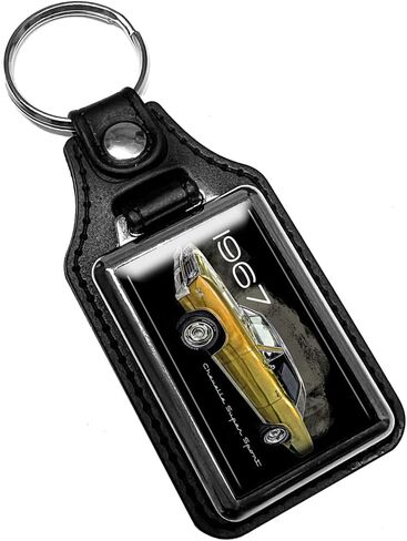 Brotherhood 1967 متوافقة مع سلسلة مفاتيح من الجلد الصناعي بتصميم علم Chevelle in Kuwait