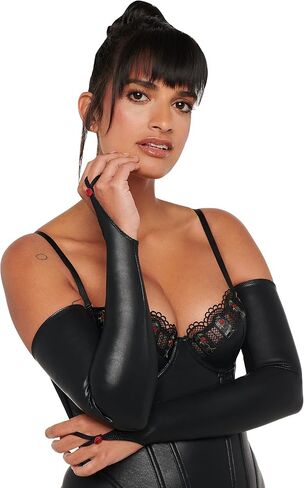 Savage x Fenty Womens Renaissance Rose Fingerless Gloves in Saudi Arabia