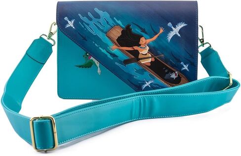 Loungefly x Disney Pocahontas Just Around the River Bend Crossbody Purse in Saudi Arabia