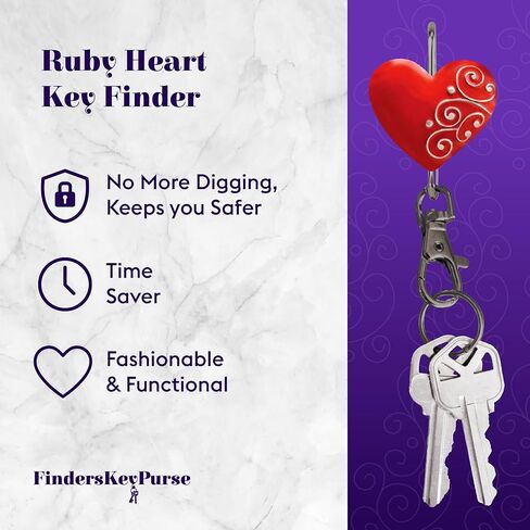 محفظة المفاتيح Finders - سلسلة مفاتيح نسائية، حامل مفاتيح، إكسسوارات سلسلة مفاتيح، حلقة مفاتيح، سلسلة مفاتيح لطيفة، سلسلة مفاتيح، إكسسوارات، سلسلة مفاتيح مفاتيح السيارة، قلب روبي in Kuwait