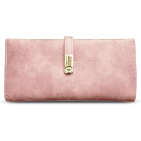 AOXONEL Womens Slim Wallet RFID Ladies Wallets Long Bifold Thin Skinny,Magnetic Closure in Kuwait