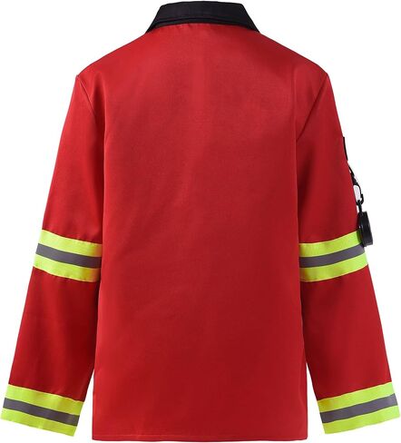 ReliBeauty Firefighter Costume Fire Chief Jacket in Saudi Arabia