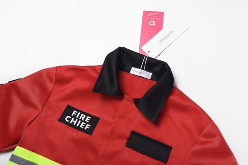 ReliBeauty Firefighter Costume Fire Chief Jacket in Saudi Arabia