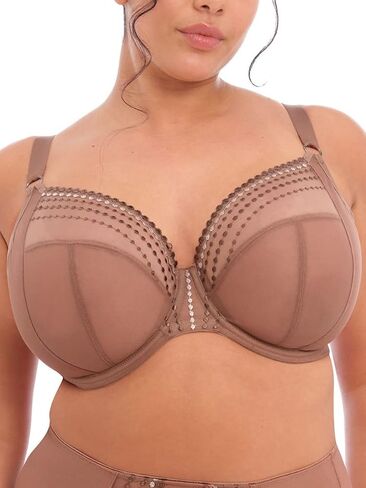 حمالة صدر نسائية من Elomi بمقاس كبير من Underwire، Clove، 42FF in Saudi Arabia