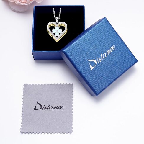 المسافة أحبك إلى القمر والعودة قلادة S925 الفضة الاسترليني أوبال القلب قلادة قلادة مجوهرات هدايا لها / فتاة / نساء / صديقة / زوجة in Kuwait